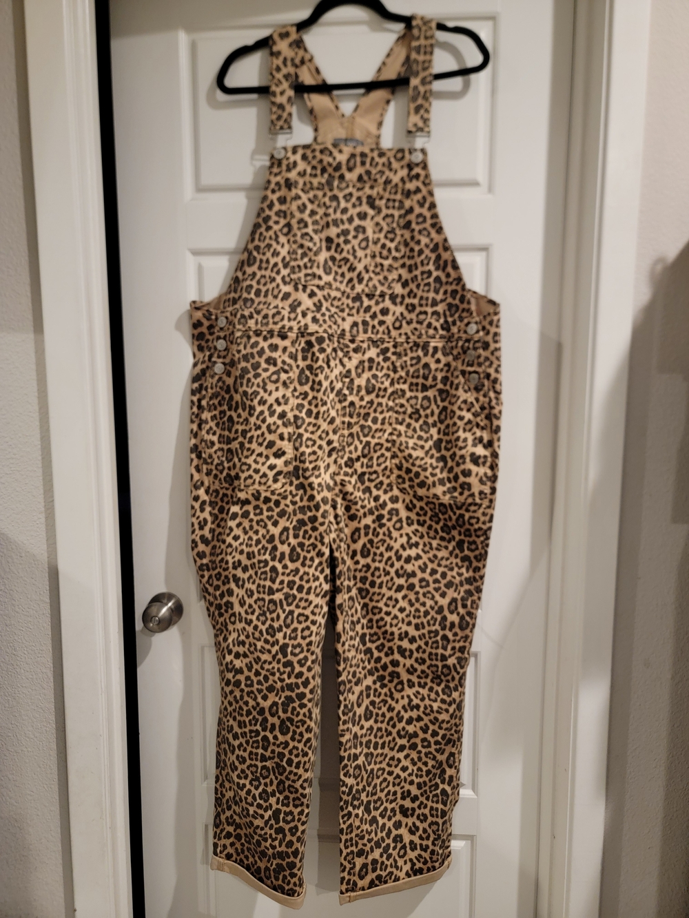Torrid Cheetah Print Overalls 12R